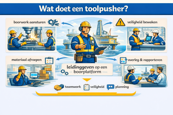 Alles over het beroep toolpusher Wat doet een toolpusher